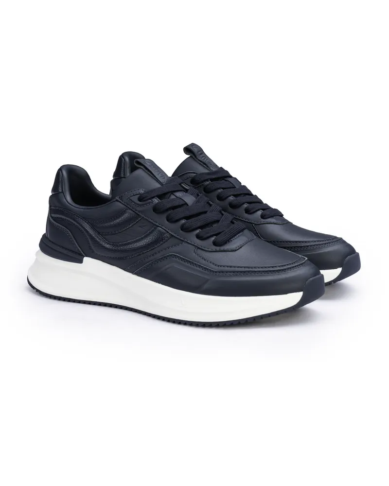 Lloyd Blau Glattleder | Kunstleder | X-motion Flow Blau