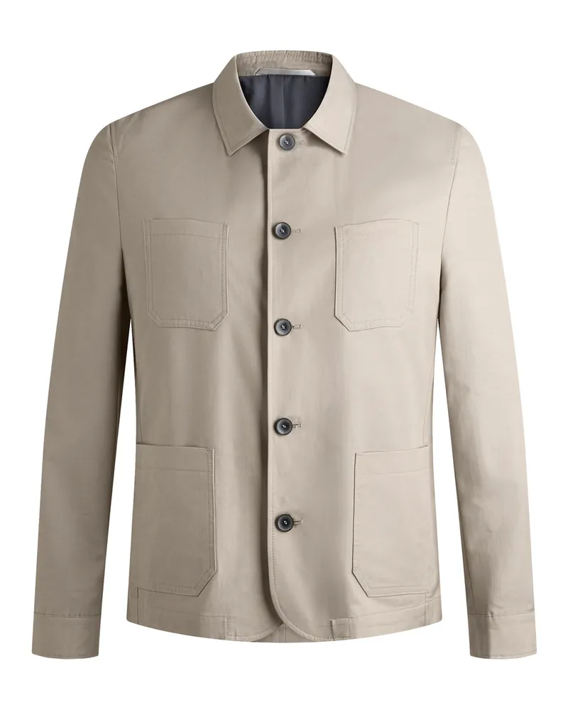 Lloyd Beige Polyestergewebe | Jacke Lenni Beige