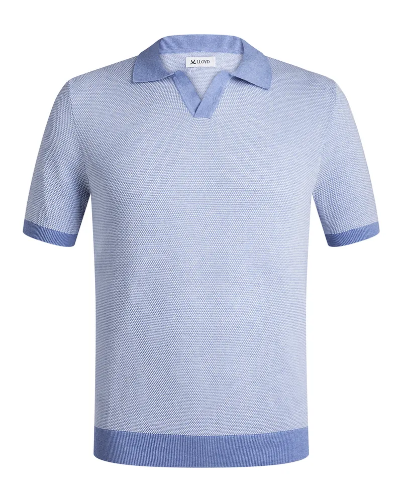 Lloyd Blau Poloshirt Blau