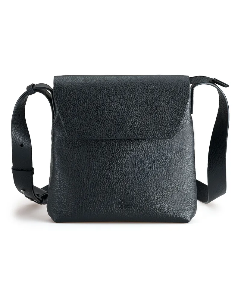 Lloyd Schwarz Glattleder | Damen Handtasche Schwarz Schwarz