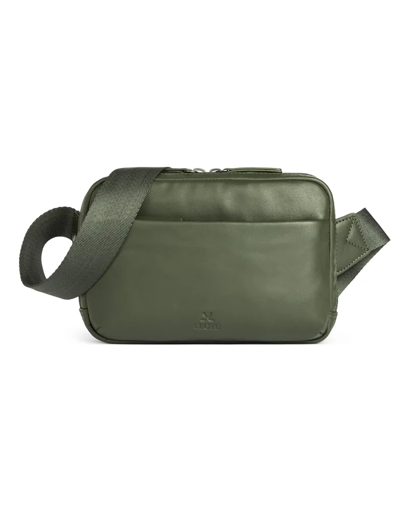 Lloyd Grün Glattleder | Crossoverbag Grün