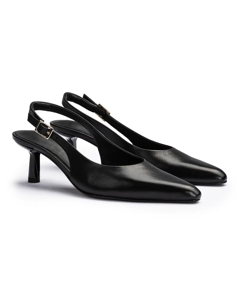 Lloyd Schwarz Glattleder | Damen Noor Iii Schwarz Schwarz