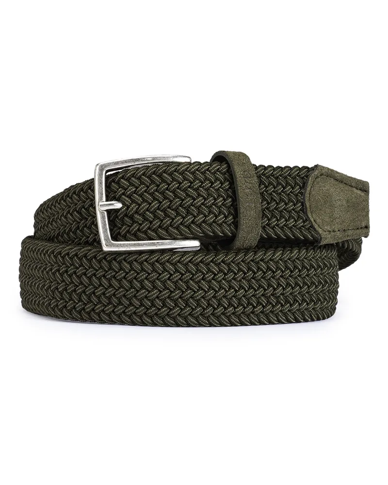 Lloyd Grün Polyestergewebe | Herrengürtel Grün