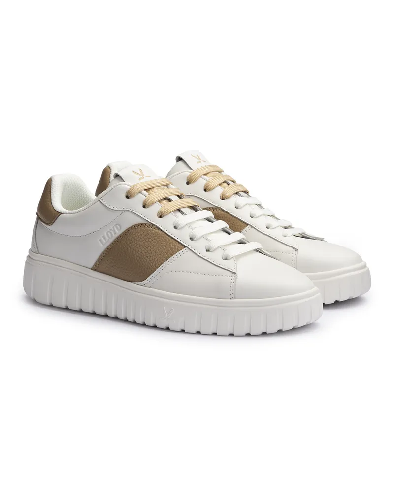 Lloyd Weiss Lederkombination | Damen Toro Way Weiss Weiss