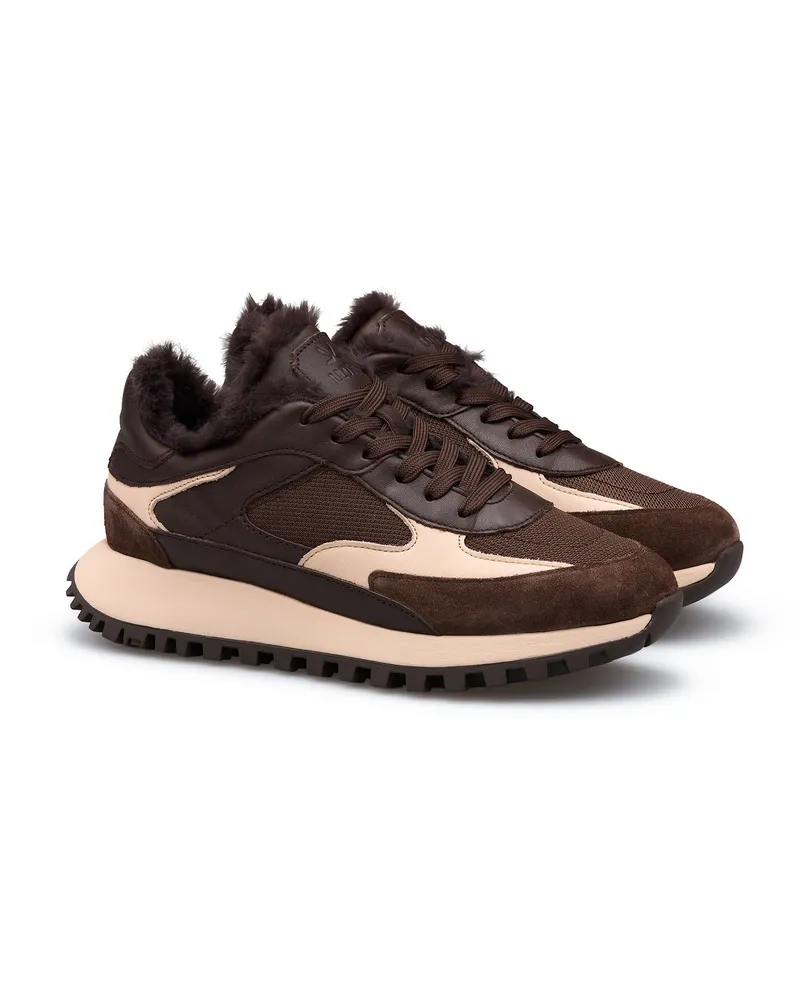 Lloyd Braun Textil | Glattleder | Rauleder | Damen Stella L Braun Braun