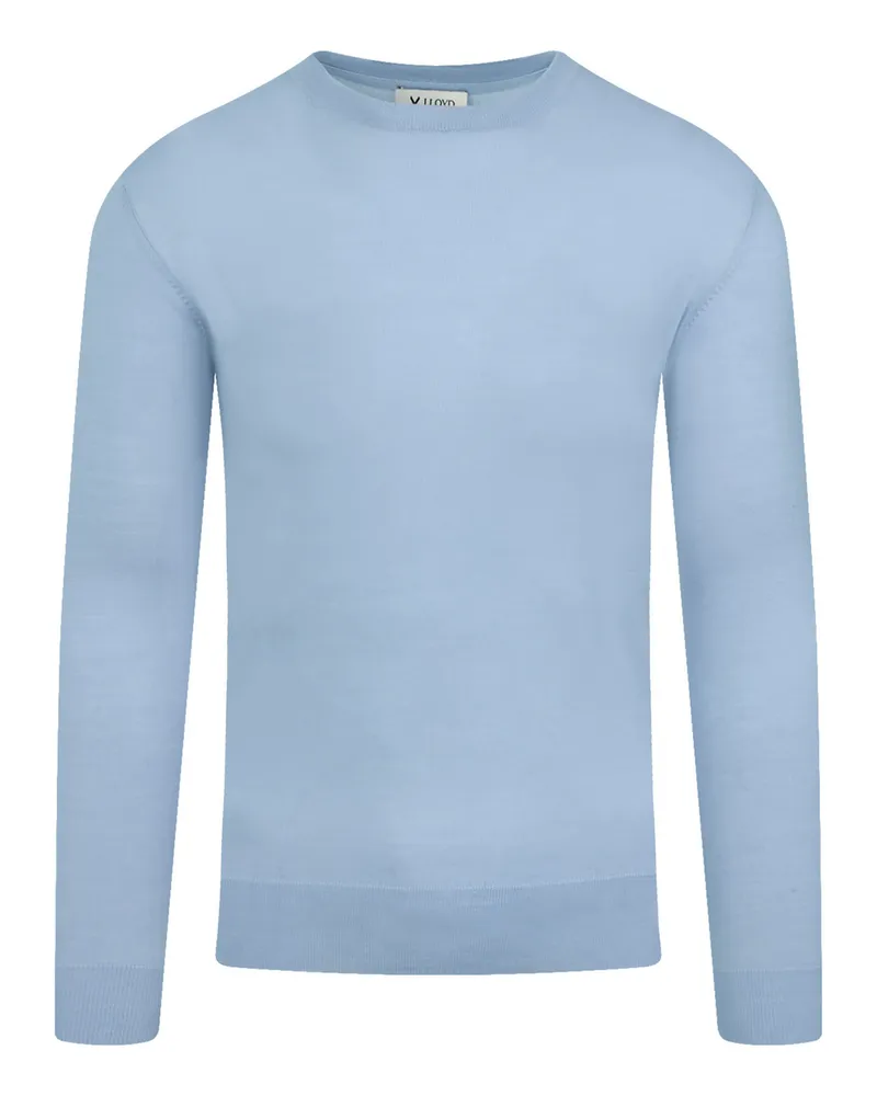 Lloyd Blau Textil | Rundhals Pullover Blau