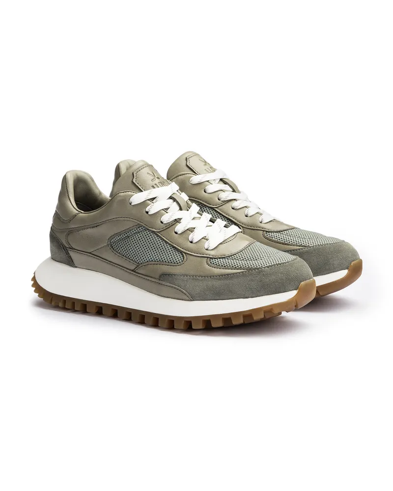 Lloyd Grün Mesh | Glattleder | Rauleder | Damen Stella Grün Grün