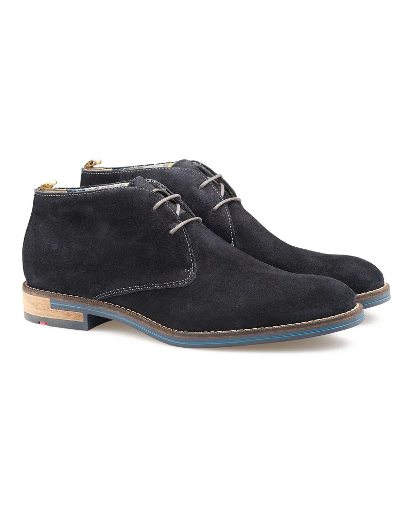 Lloyd Blau Rauleder | Stiefelette Blau