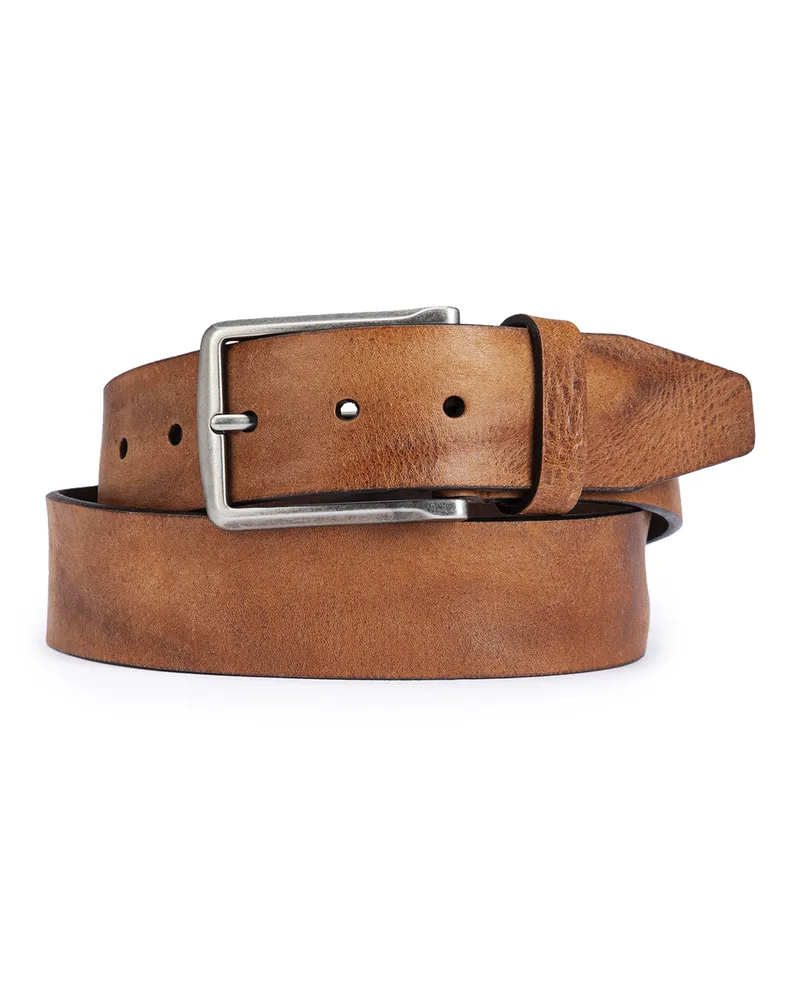 Lloyd Braun Glattleder | Herrengürtel Braun