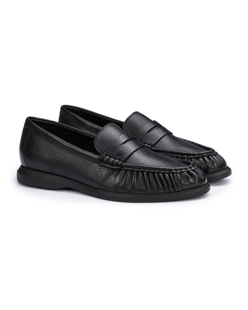 Lloyd Schwarz Glattleder | Damen N-stride 240 Schwarz Schwarz