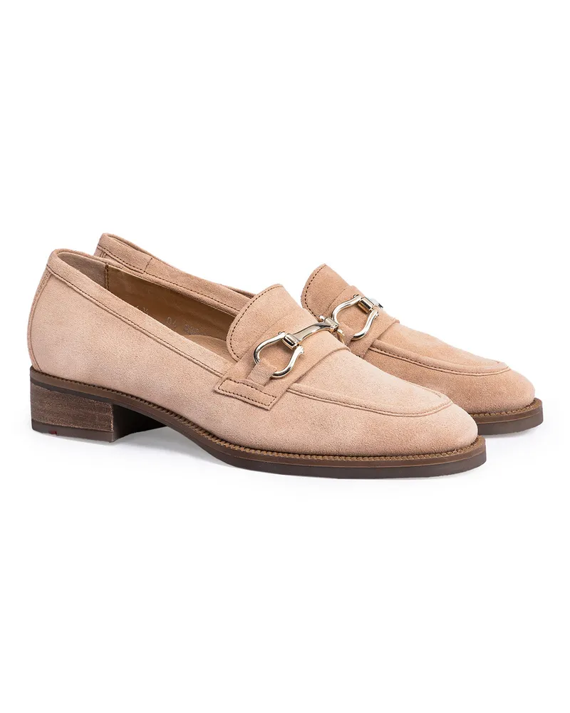 Lloyd Braun Rauleder | Damen Slipper Braun Braun