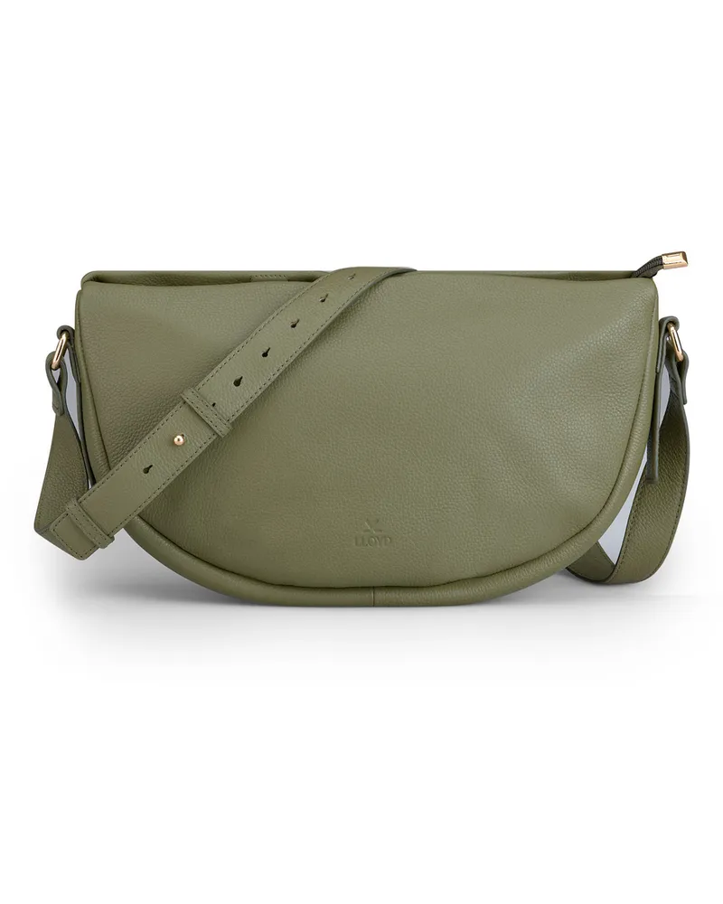 Lloyd Grün Glattleder | Damen Crossover Bag Grün Grün