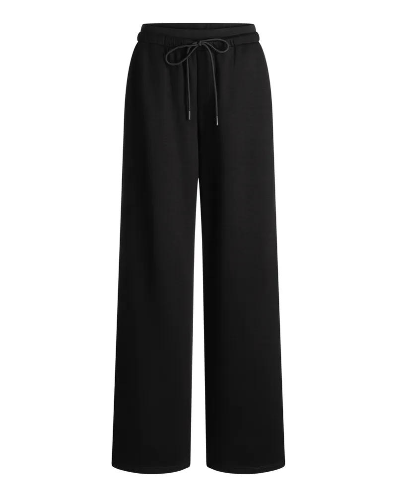 Lloyd Schwarz Damen Stoffhose Schwarz Schwarz