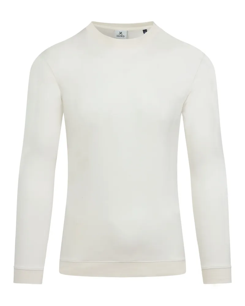 Lloyd Weiss Textil | Rundhals Pullover Weiss