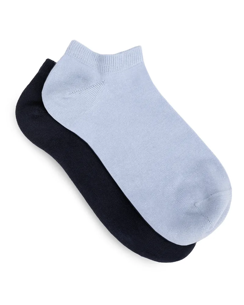 Lloyd Blau Strumpf London 2er Pack Blau