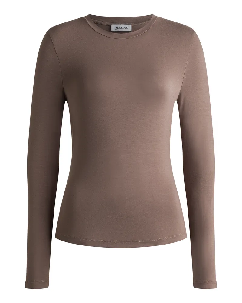 Lloyd Gelb Damen Langarmshirt Rundhals Gelb Gelb