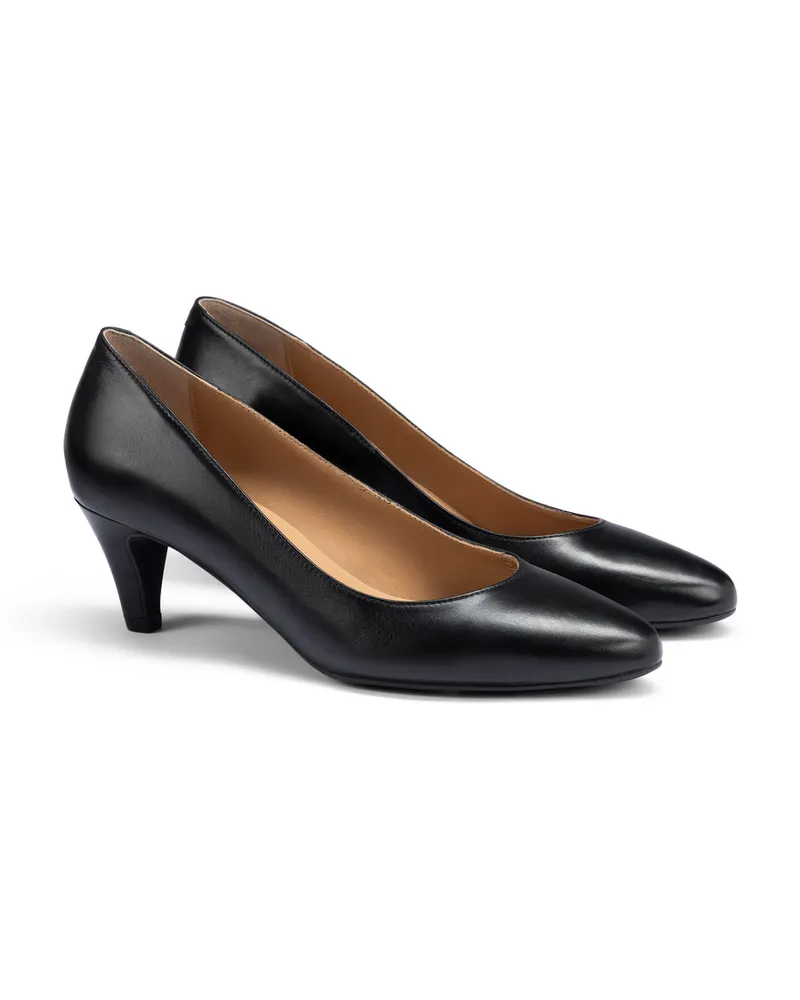 Lloyd Schwarz Glattleder | Damen Pumps Schwarz Schwarz