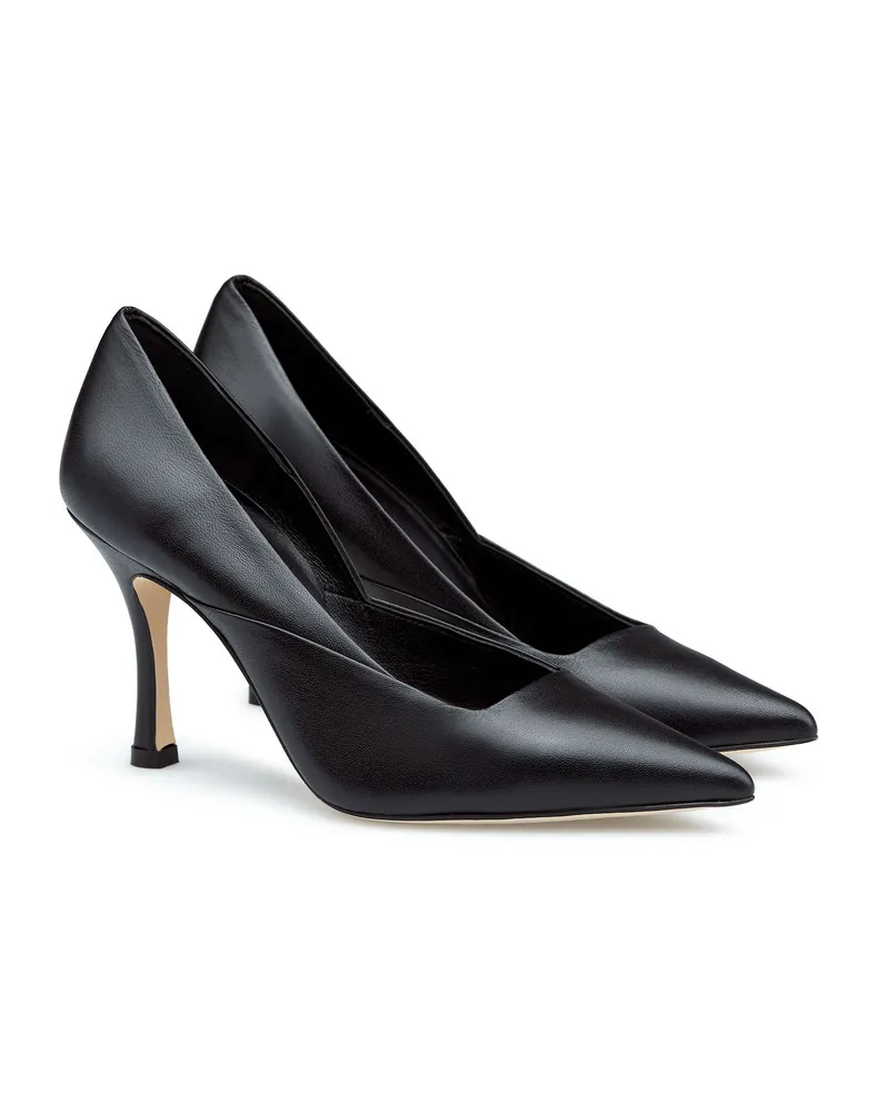 Lloyd Schwarz Glattleder | Damen Hera 515 Schwarz Schwarz