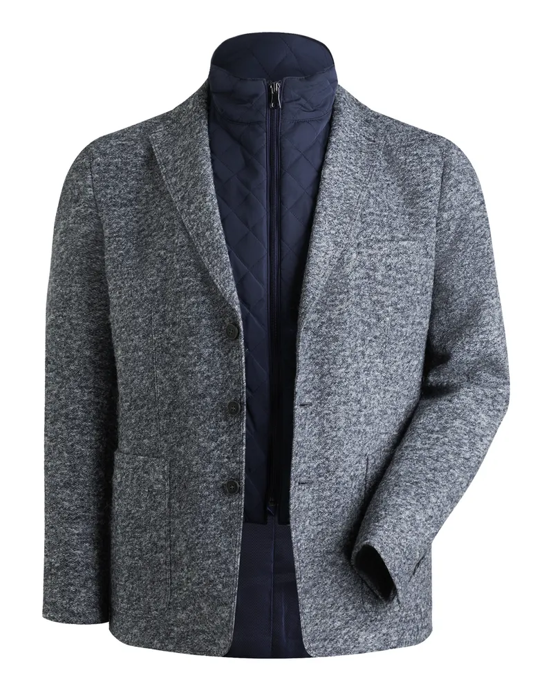 Lloyd Grau Polyester | Sakko Tailor Grau