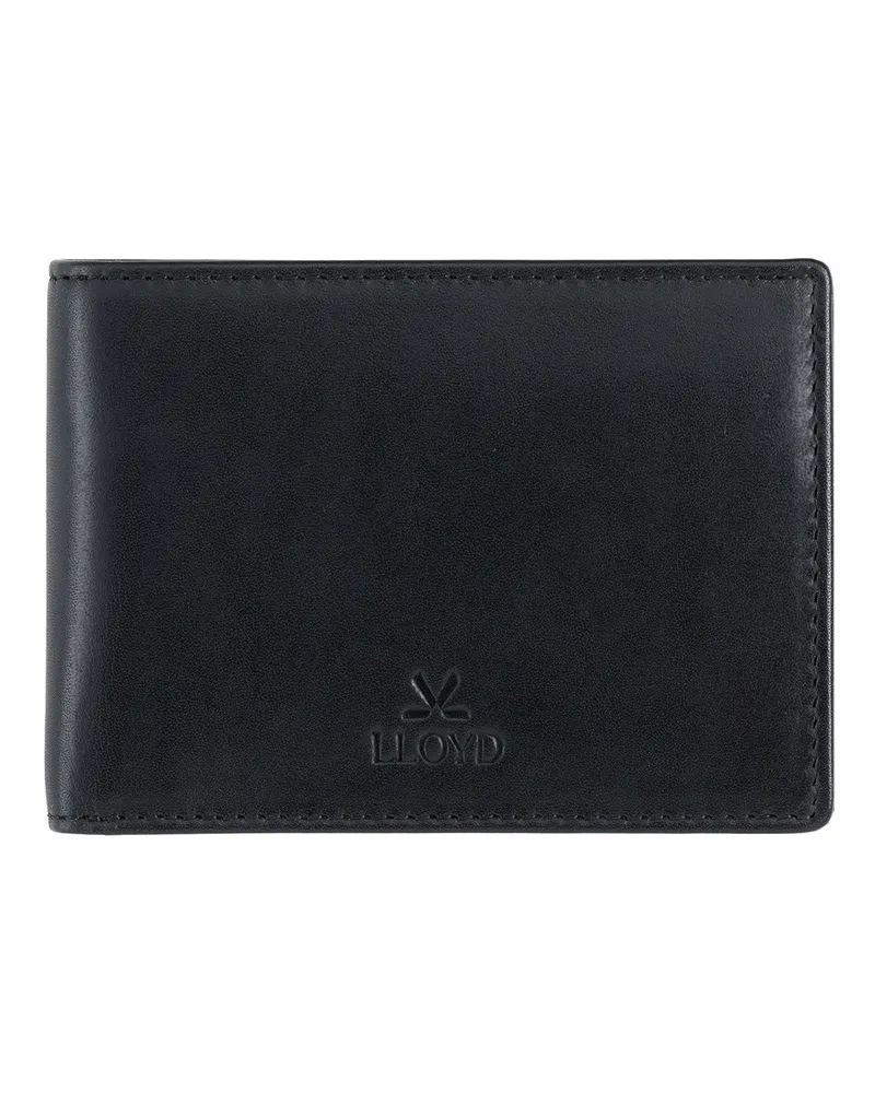 Lloyd Schwarz Glattleder | Wallet Schwarz