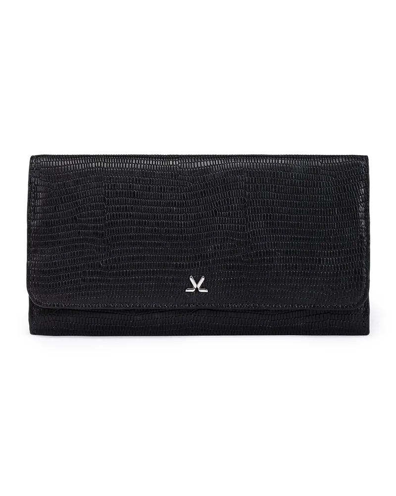 Lloyd Blau Genarbtes Leder | Damen Wallet Blau Blau