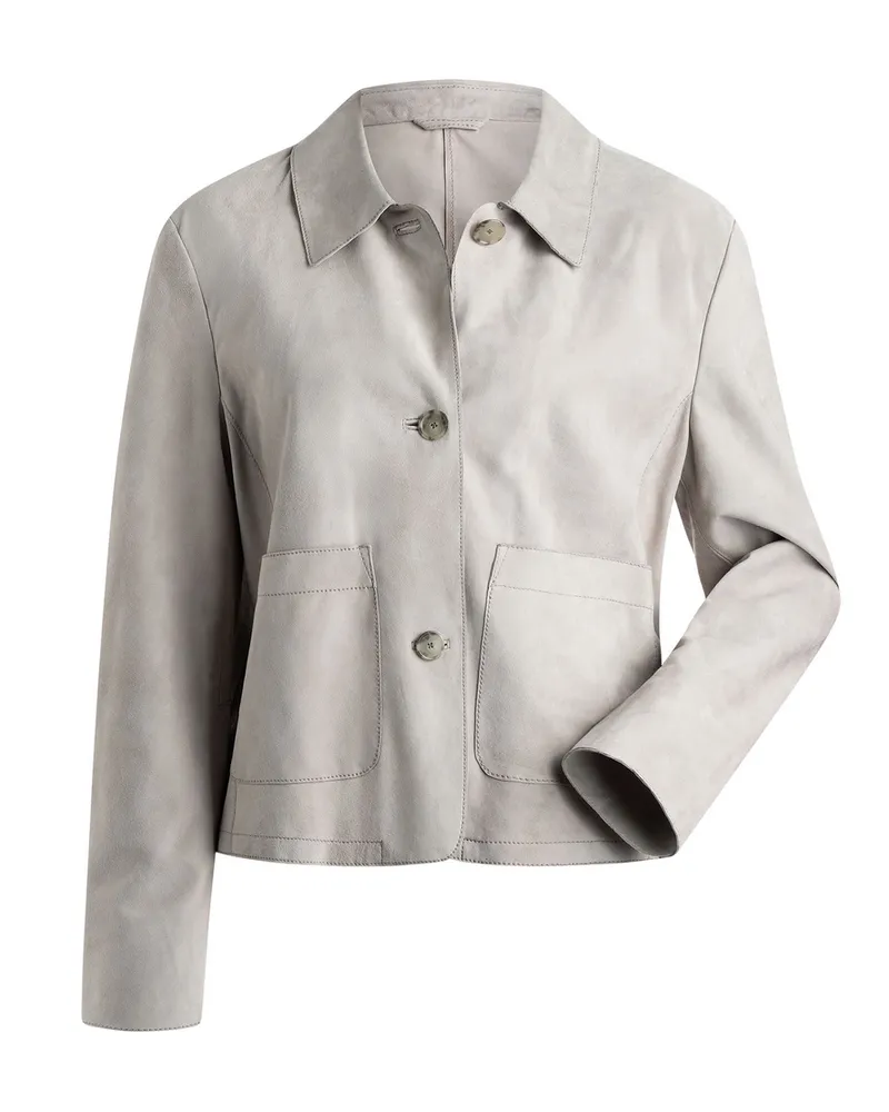 Lloyd Grau Rauleder | Damen Bessie Grau Grau