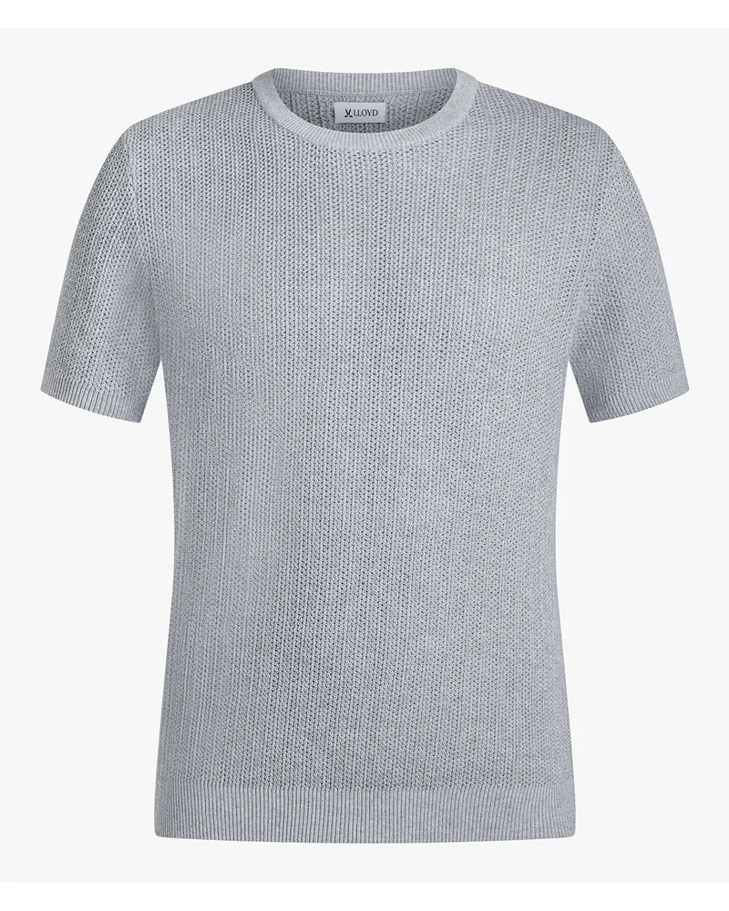 Lloyd Grau T-shirt Rundhals Grau