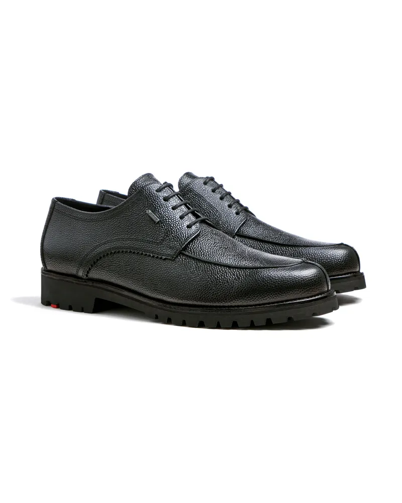 Lloyd Schwarz Genarbtes Leder | Valdez Schwarz