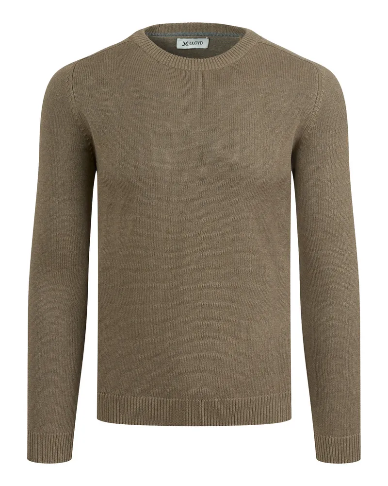 Lloyd Braun Textil | Rundhals Pullover Braun
