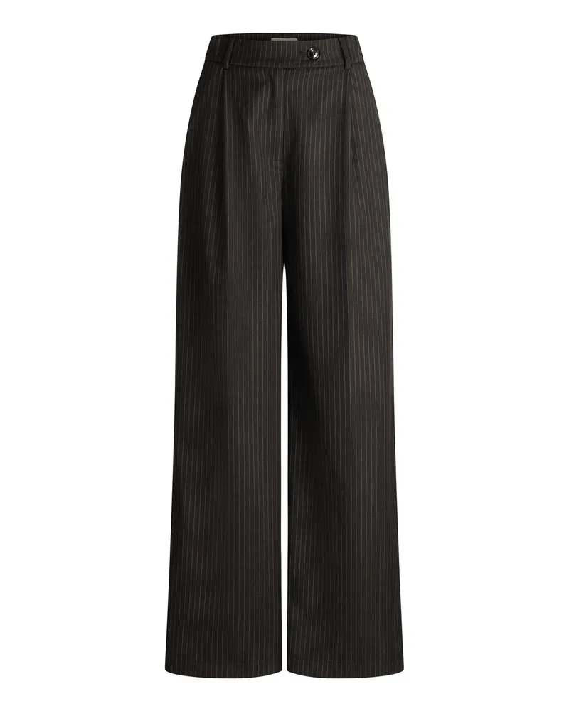 Lloyd Braun Damen Stoffhose Braun Braun
