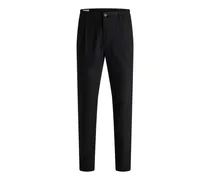 Schwarz Stoffhose Tyson
