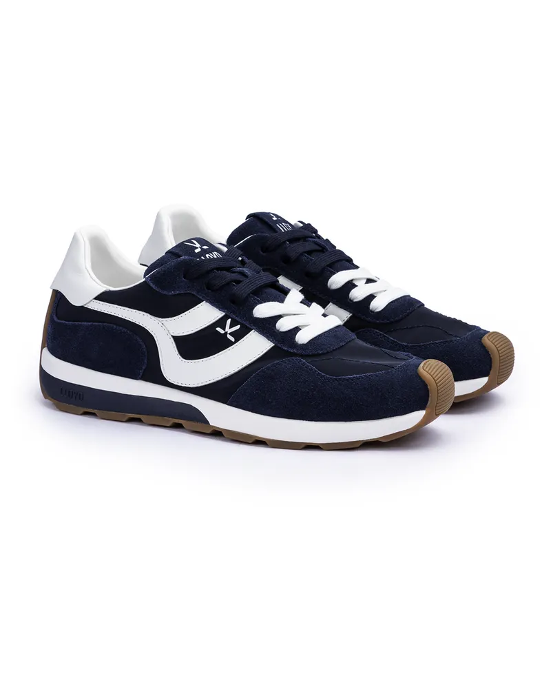 Lloyd Blau Nylon | Lederkombination | Damen Strado Wave Blau Blau