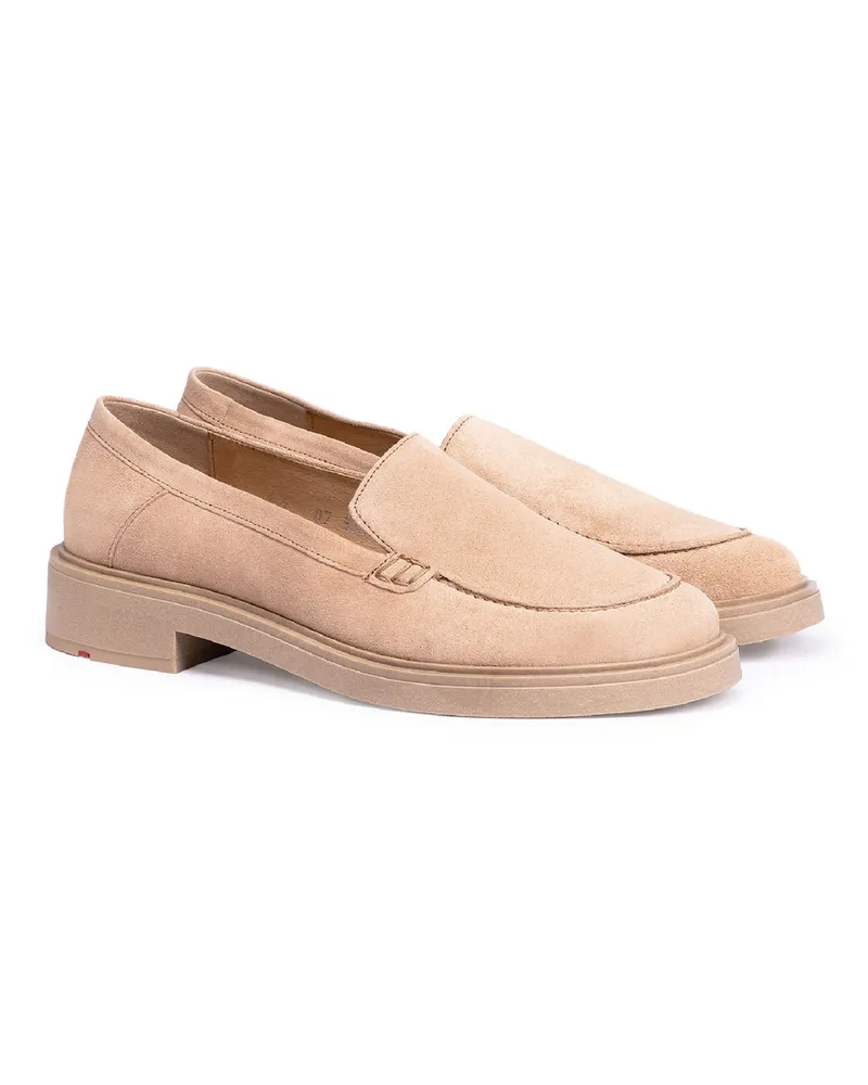 Lloyd Braun Rauleder | Damen Slipper Braun Braun