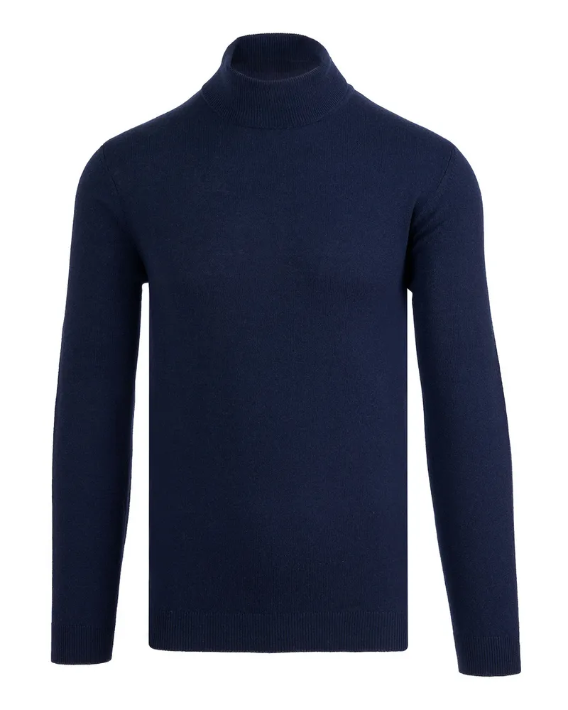 Lloyd Blau Textil | Rollkragen Pullover Blau
