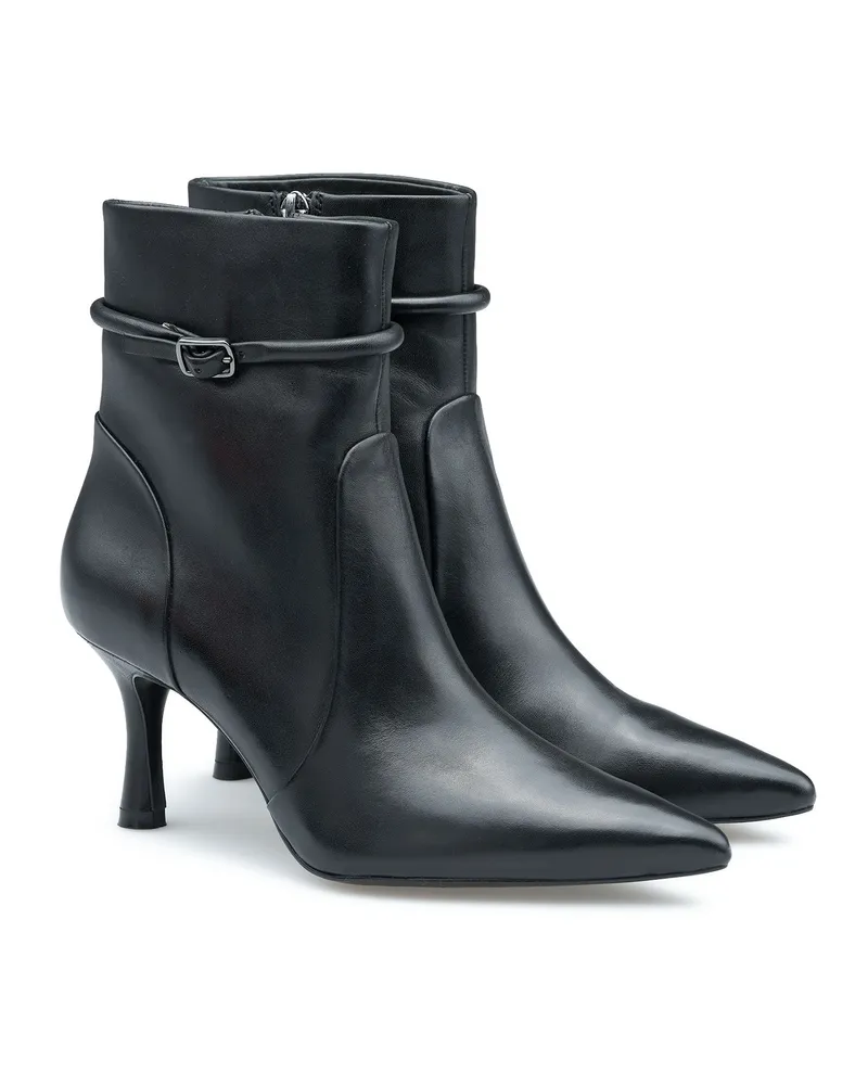 Lloyd Schwarz Glattleder | Damen Amara 425 Schwarz Schwarz