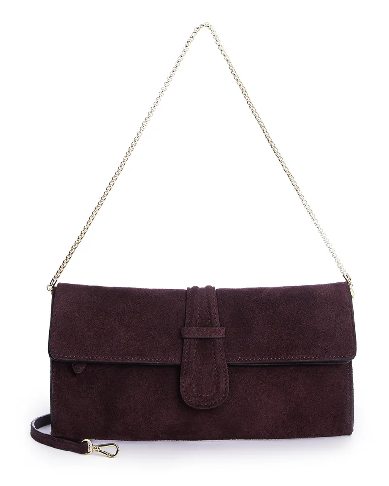 Lloyd Rot Rauleder | Damen Minibag Clutch Rot Rot