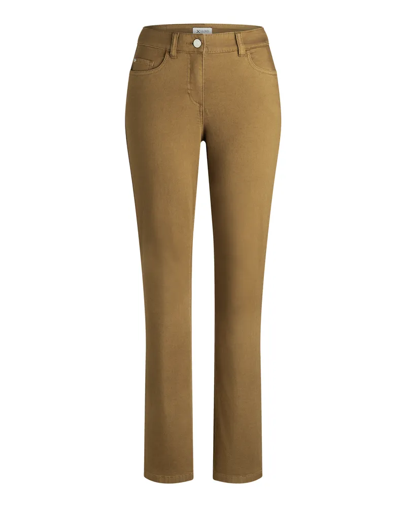 Lloyd Braun Damen Jeans Braun Braun