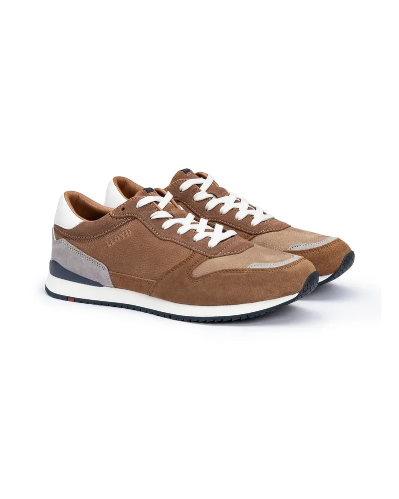 Lloyd Braun Glattleder | Genarbtes Leder | Rauleder | Elmore Braun