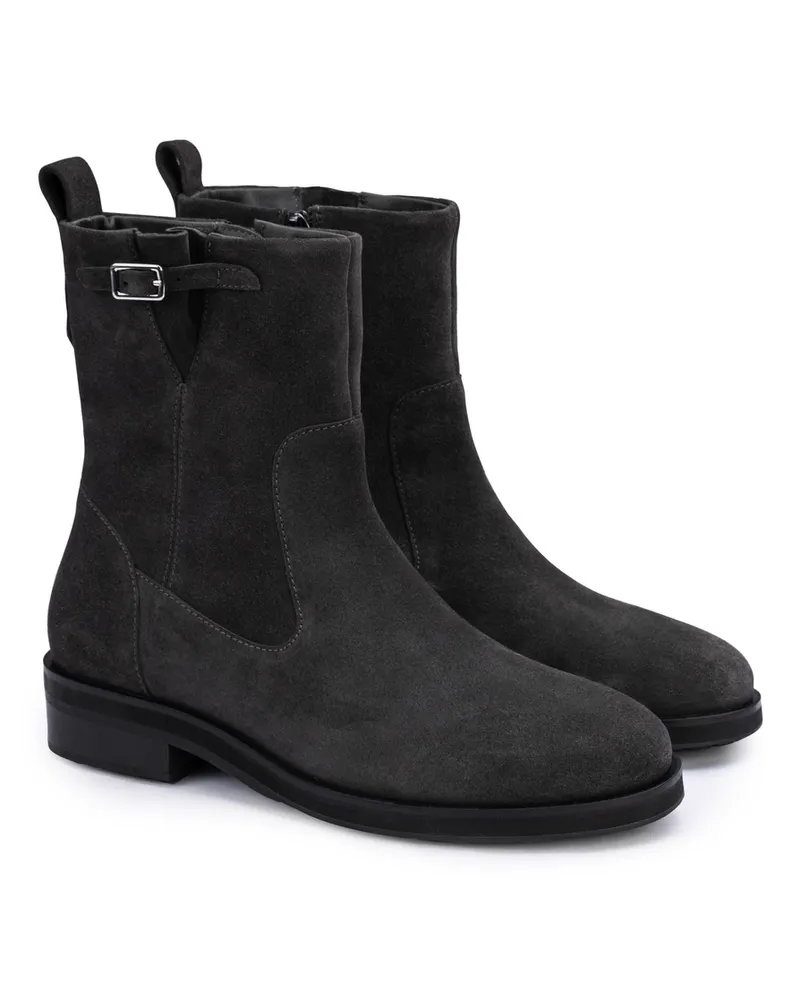Lloyd Grau Glattleder | Damen Cleo 332 Grau Grau