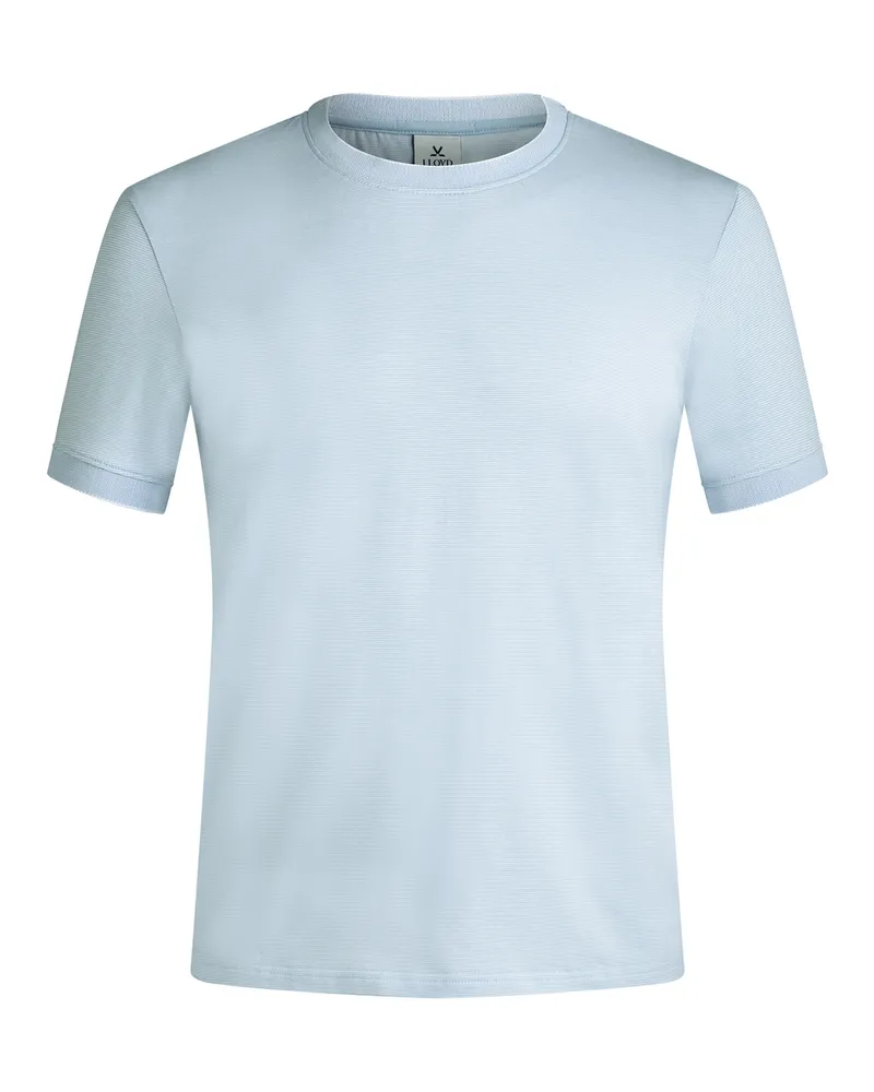 Lloyd Blau T-shirt Rundhals Blau