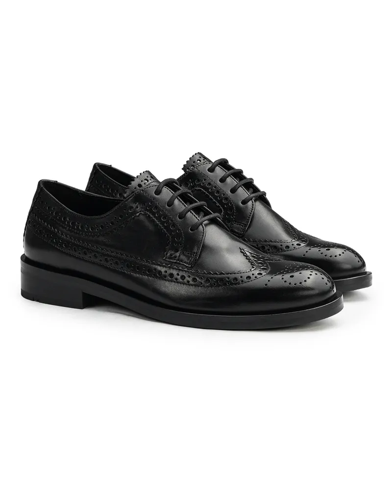 Lloyd Schwarz Glattleder | Damen Welkin Schwarz Schwarz
