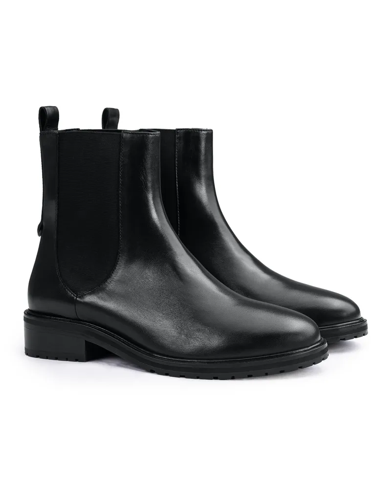 Lloyd Schwarz Glattleder | Damen Cleo 315 Schwarz Schwarz