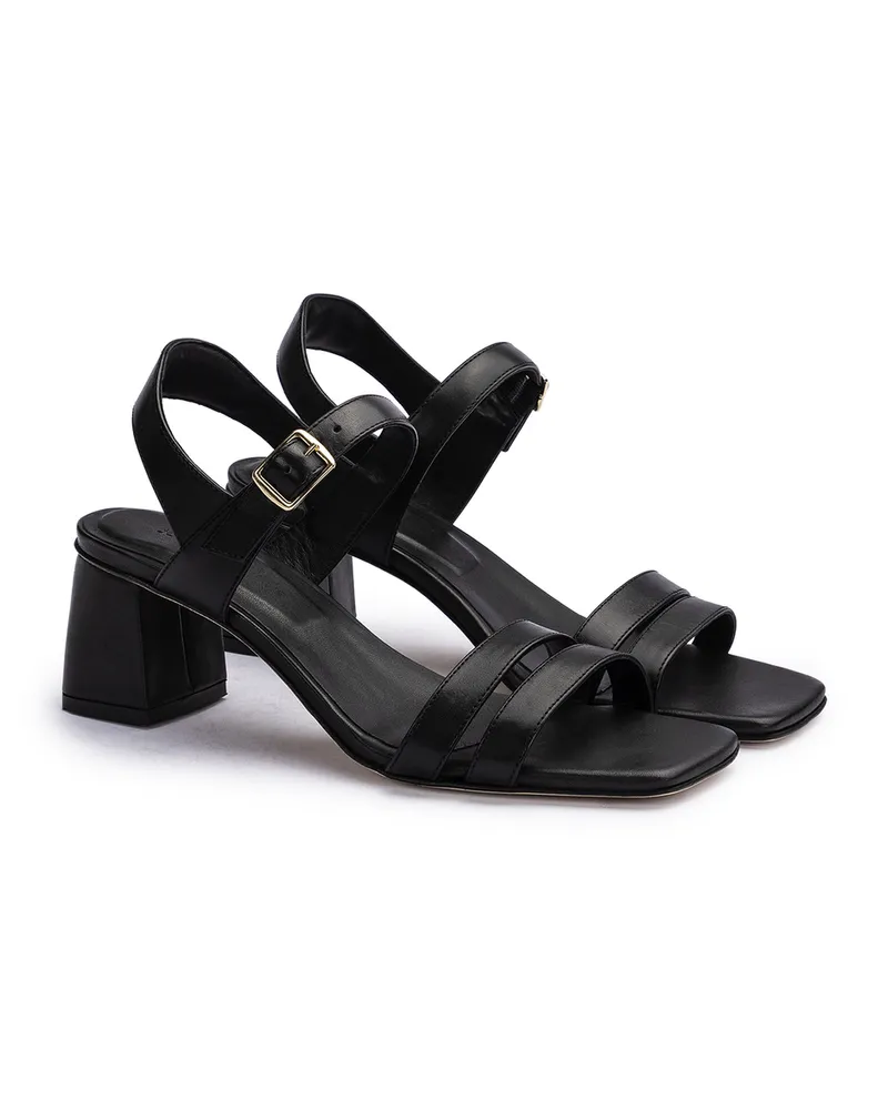 Lloyd Schwarz Glattleder | Damen Diana Iii Schwarz Schwarz