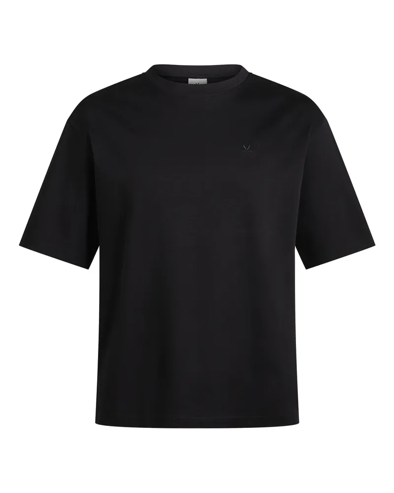 Lloyd Schwarz T-shirt Rundhals Oversized Schwarz