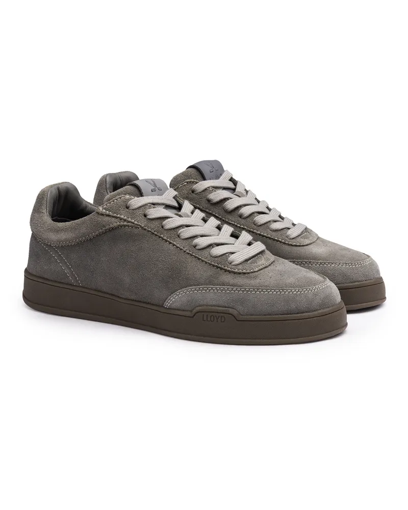Lloyd Grau Genarbtes Leder | Prime Plus Grau
