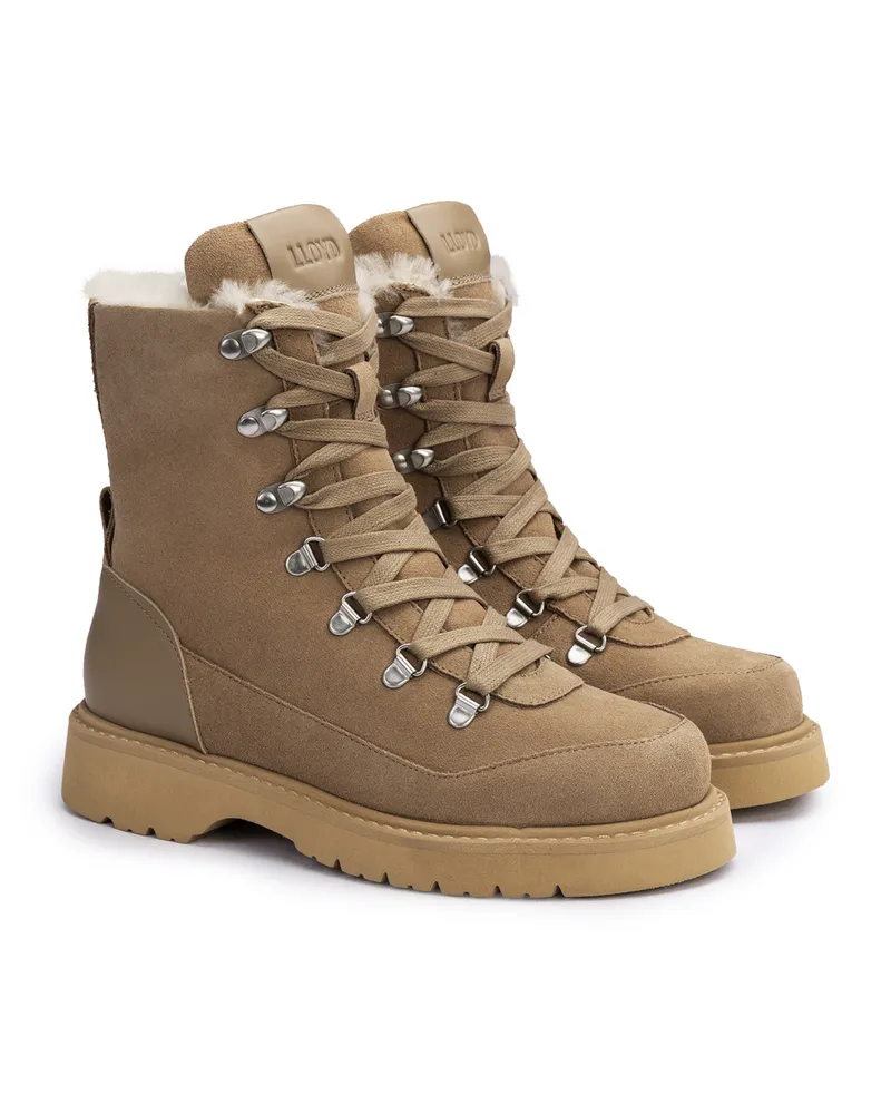 Lloyd Beige Rauleder | Damen Alura 345 L Beige Beige