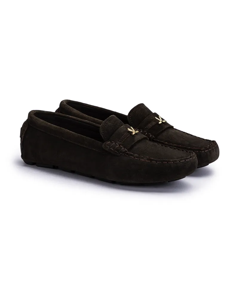 Lloyd Braun Rauleder | Damen Orion Drive Braun Braun