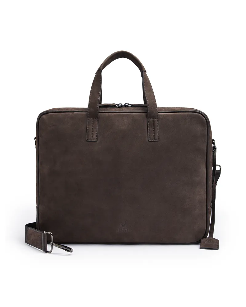 Lloyd Braun Rauleder | Businessbag Small Braun