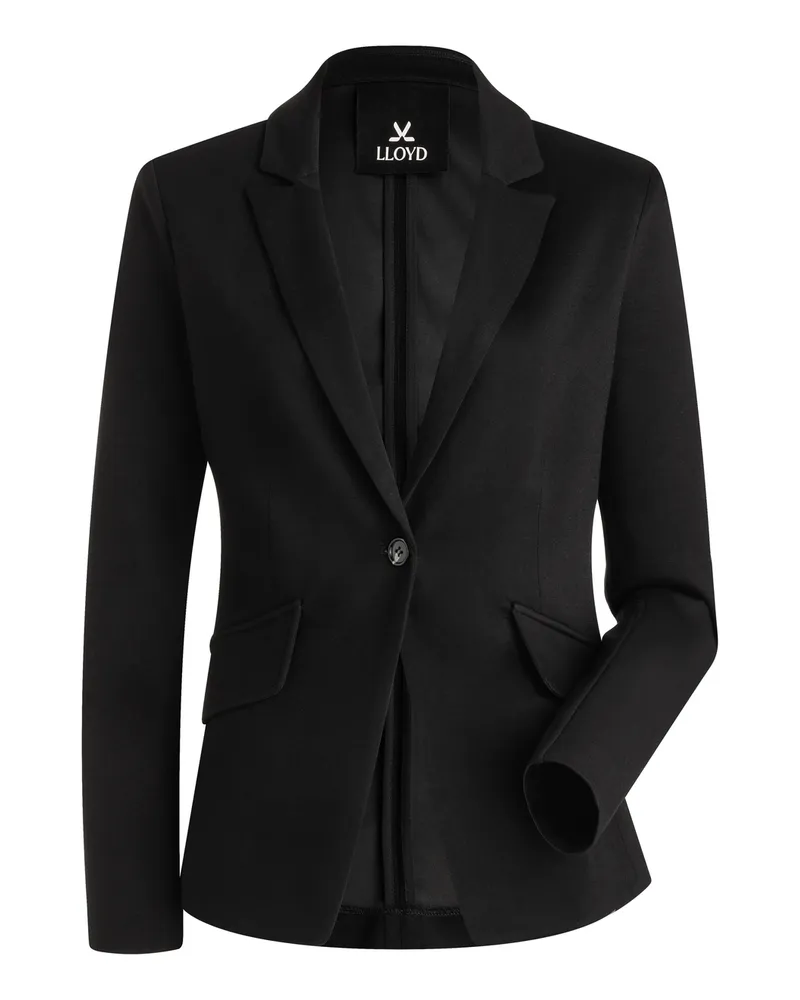 Lloyd Schwarz Polyester | Damen Blazer Schwarz Schwarz