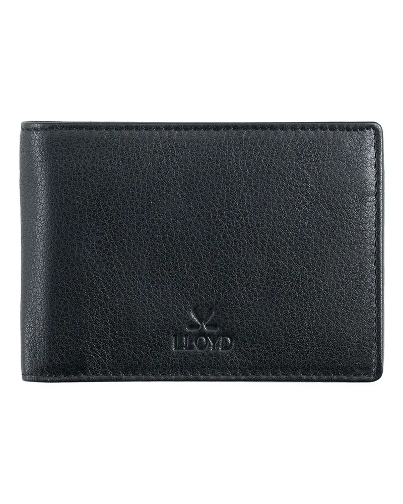 Lloyd Schwarz Glattleder | Wallet Schwarz